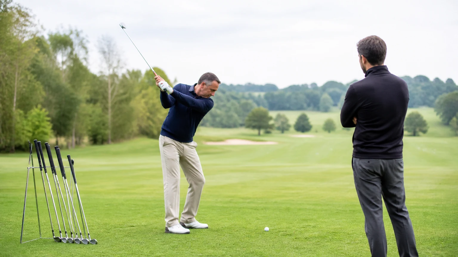 Photo éditoriale — Adapter son matériel de golf à son niveau réel pour progresser