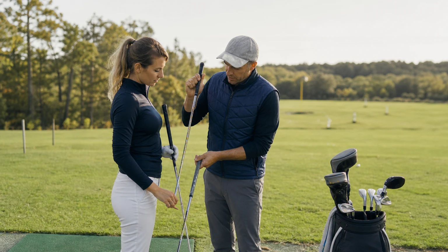 Photo éditoriale — Choisir une première série de clubs de golf adaptée : conseils pratiques
