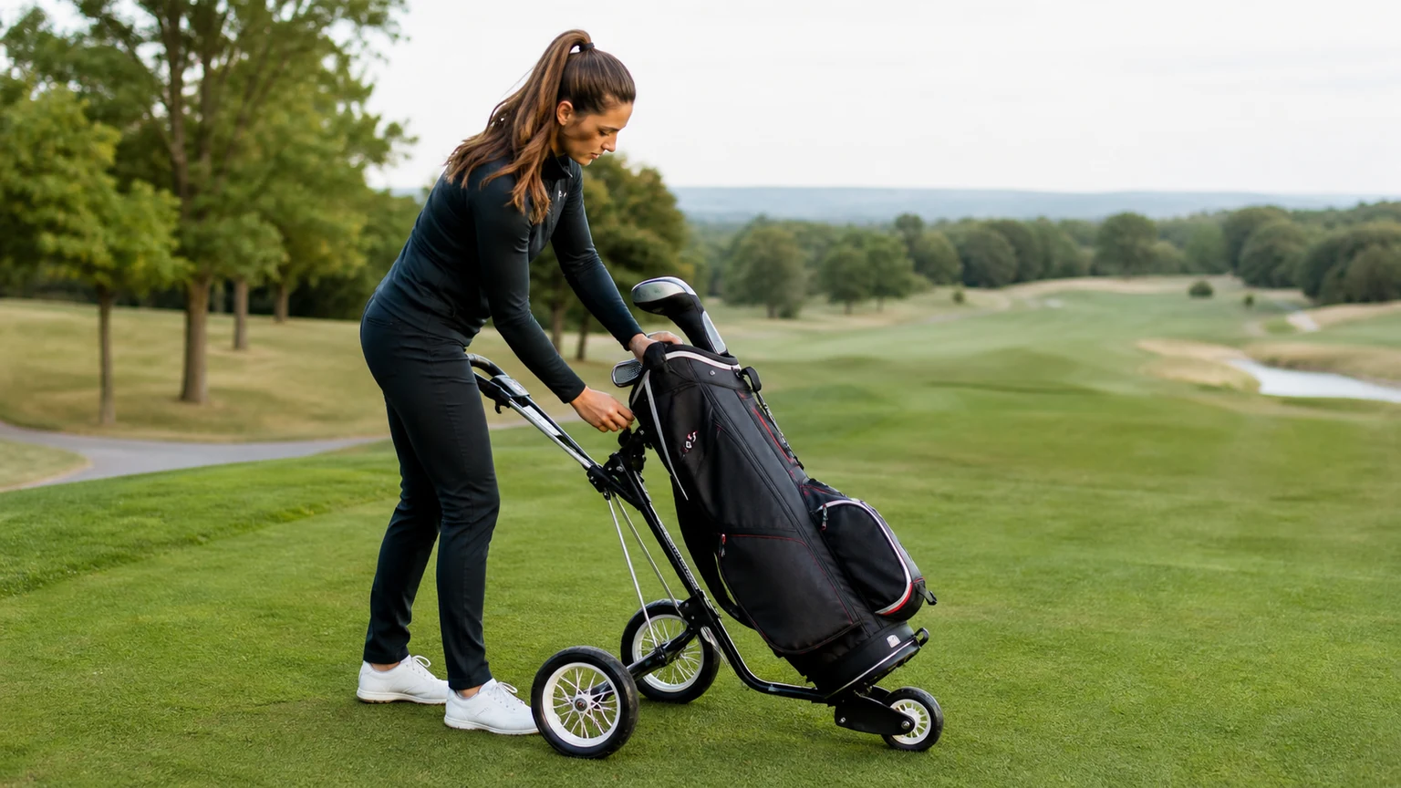 Photo éditoriale — Comparer sac, gants et chaussures de golf utiles : choisir selon usage
