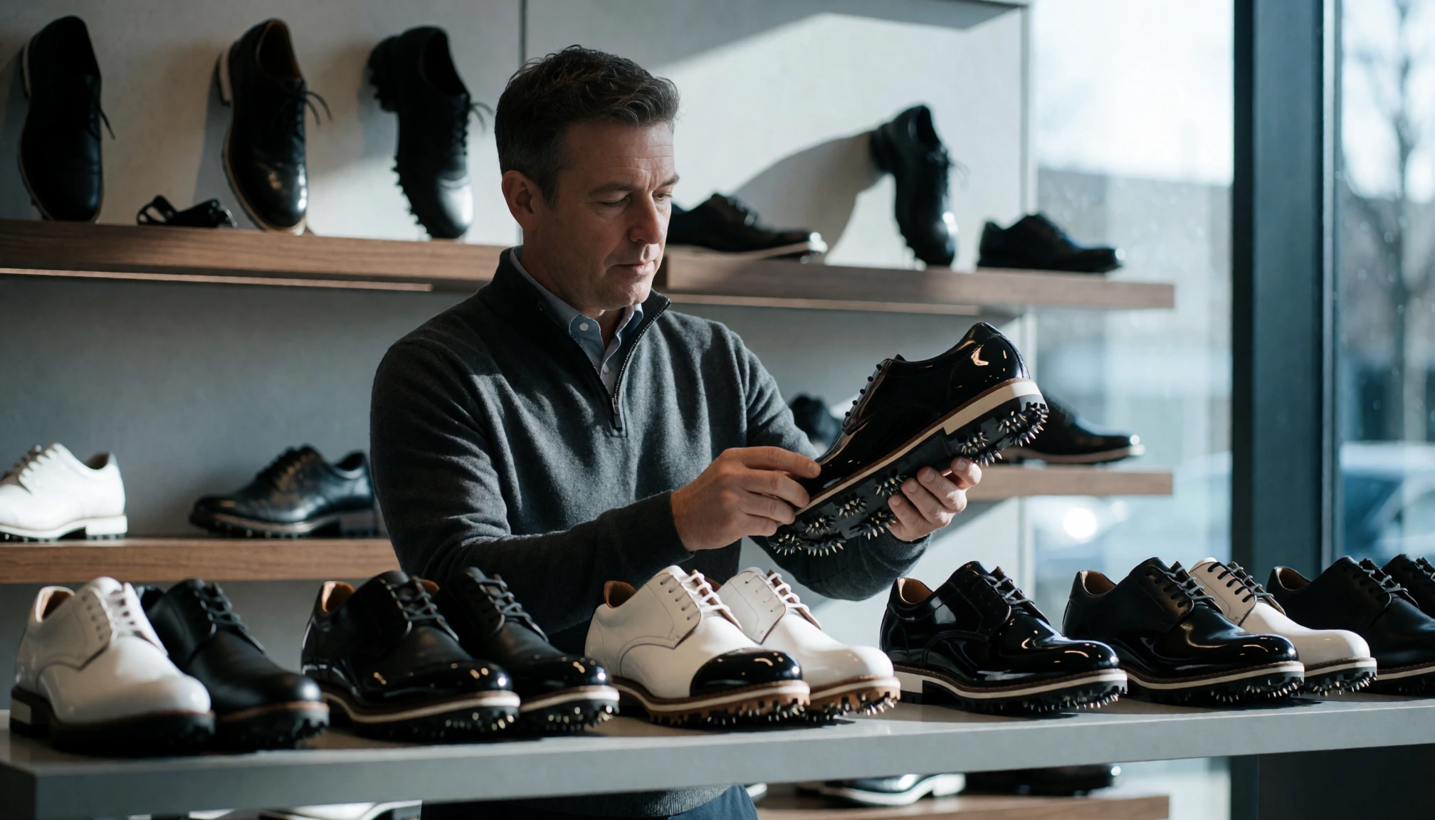 Comparaison des différents types de chaussures de golf en matière de performance et confort