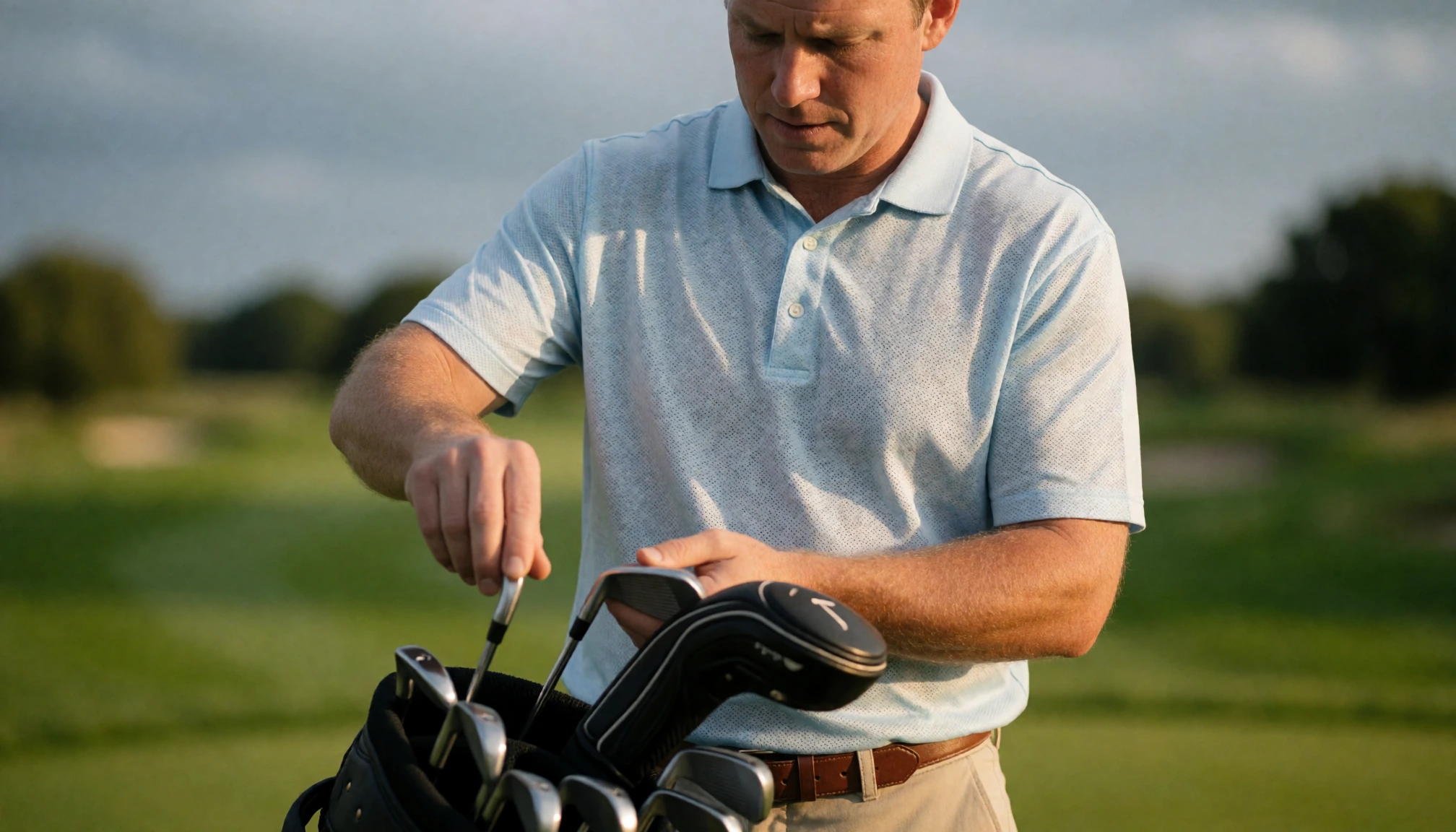 Organiser la vérification du nombre de clubs avant une partie de golf