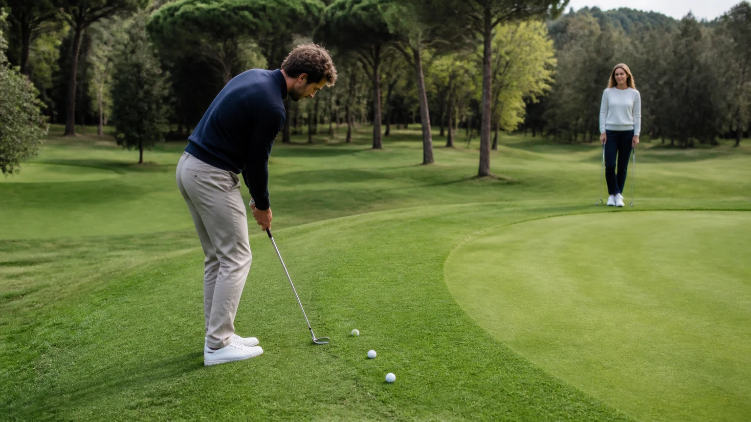 Photo éditoriale — Suivre ses progrès au golf sans se focaliser sur le score : méthodes concrètes